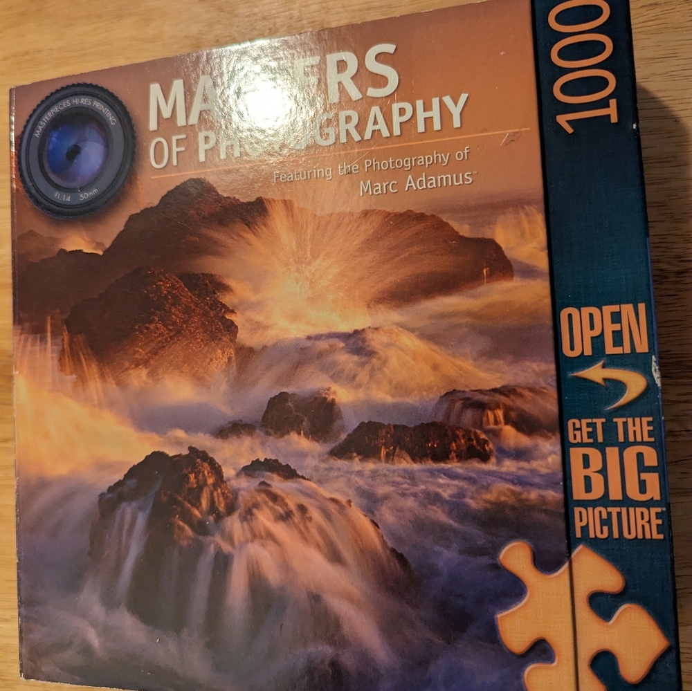 Masters of Photography 1,000 Pc Jigsaw Puzzle Ocean's Fury 26.75" x 19.25"